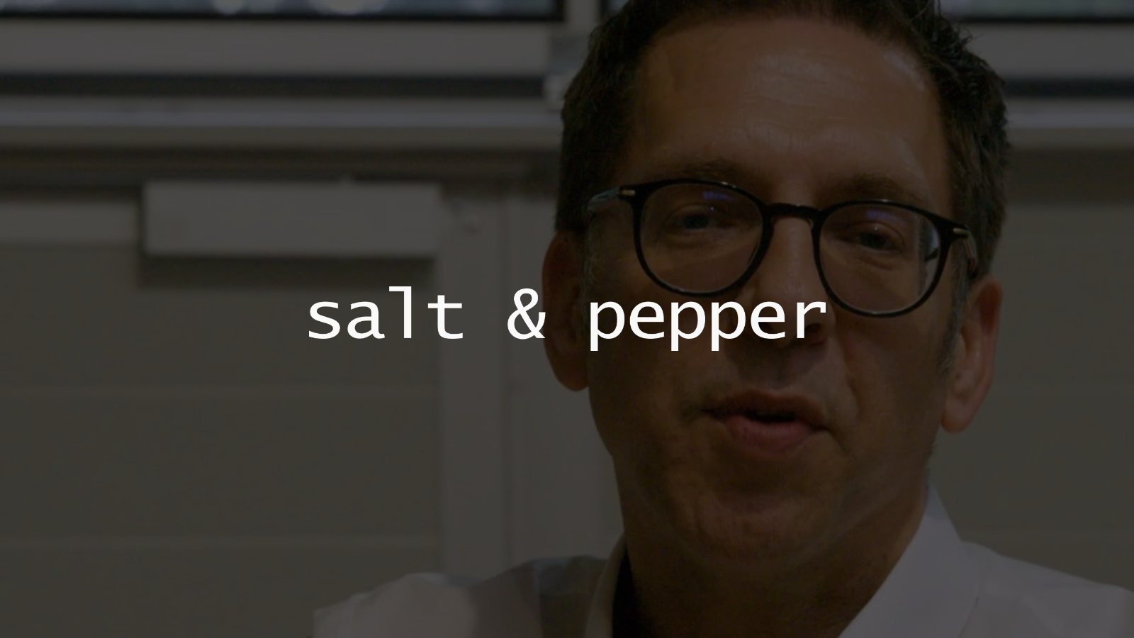 Kachel salt and pepper